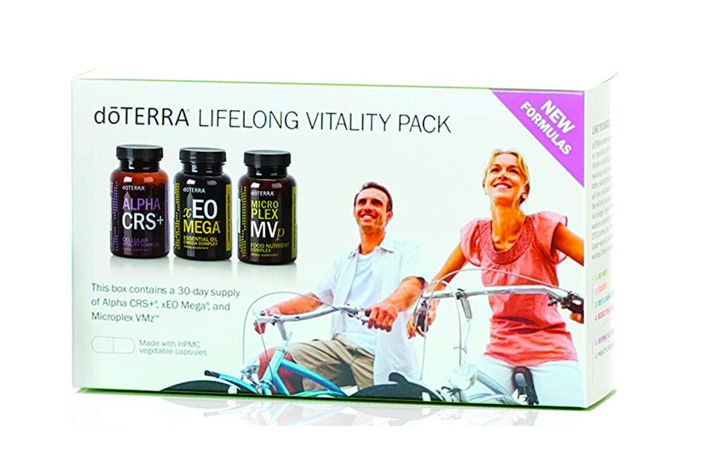 DoTerra 라이프롱 바이탈리티 팩 알파 CRS+ / xEO 메가 마이크로플렉스 VMz