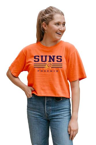 84 여성용 NBA 라이선스 크롭 <b>탑</b> 티셔츠 <b>링스</b>펀 대체