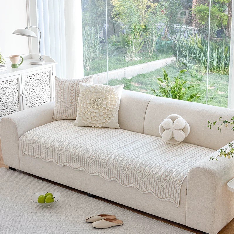 슬기로운 미니멀 라이프 아이템 여름 냉감 논슬립 쇼파패드 2-4인용 쇼파커버 4인 90 카키