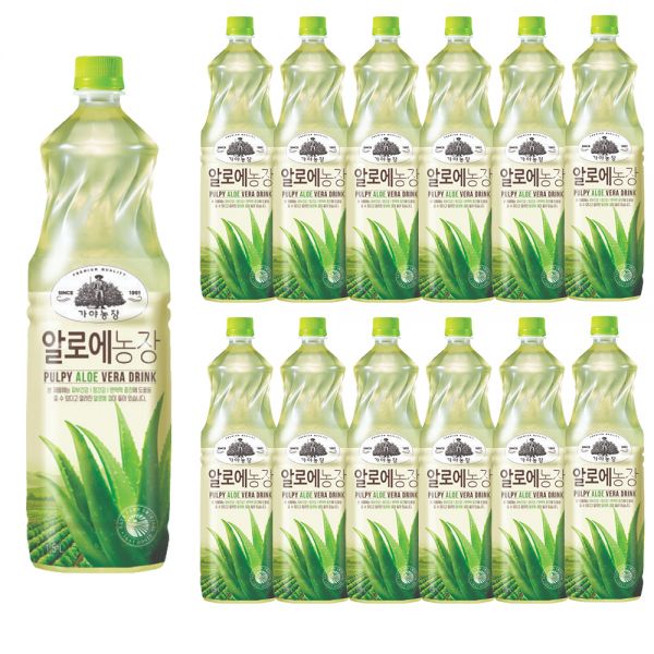 웅진 가야농장 알로에주스 페트1. 12ea  토마토 1.5L  1.5L