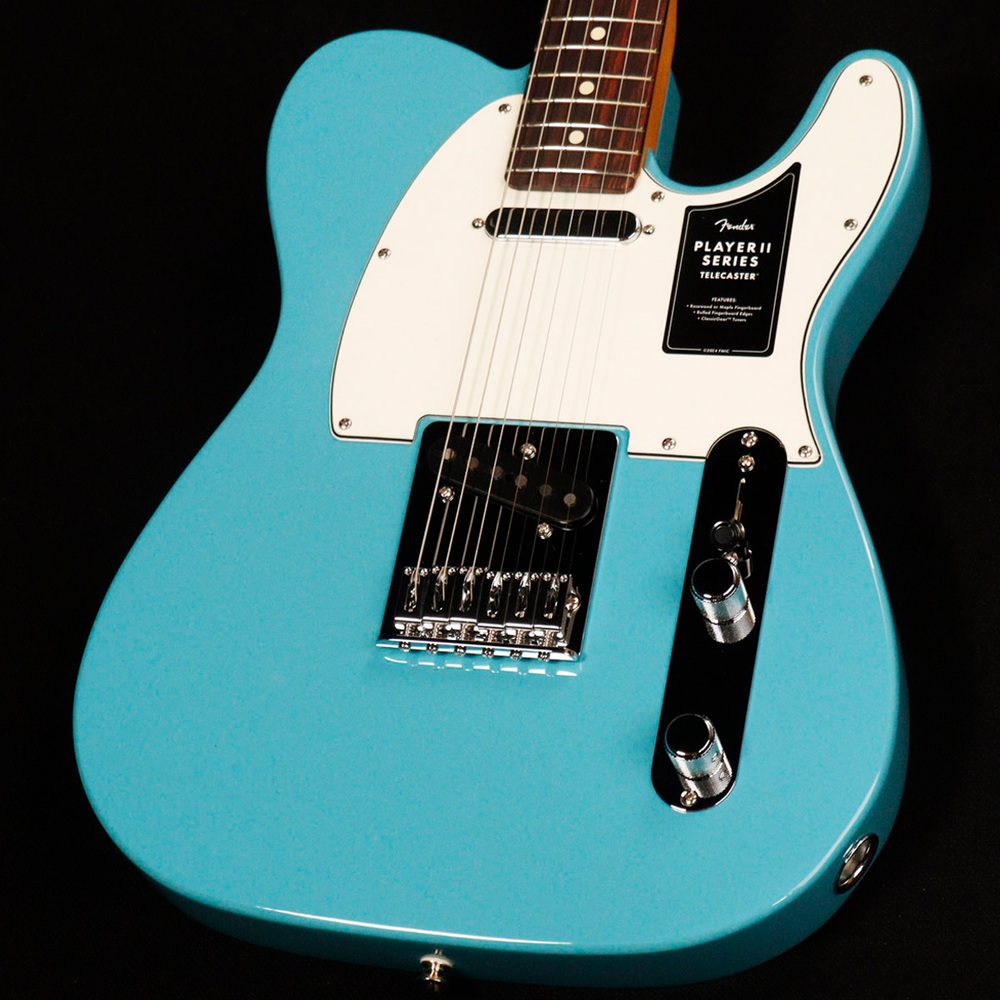 Fender 펜더 일렉기타 플레이어2 텔레캐스터 로즈우드 아콰톤블루 일본직수입 MX24095373