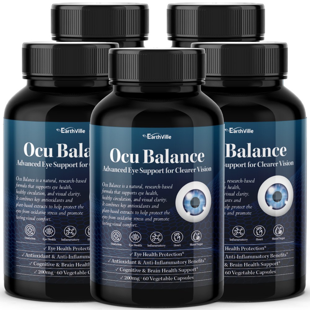 어스빌 <b>오큐밸런스</b> 빌베리 루테인 NMN 지아잔틴 60캡슐  5개  60정