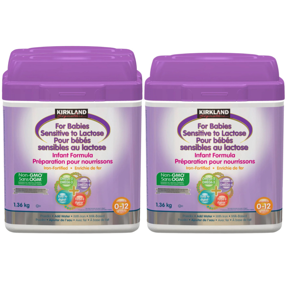 Kirkland Signature 커클랜드 <b>시그니처</b> 분유 프로<b>케어</b> 인펀트 포뮬러 유당민감성 대용량 코스트코  1.36kg  2개