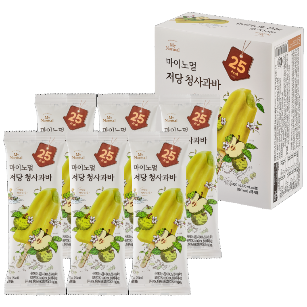 마이노멀 저당 청사과바 제품 이미지