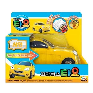 [팬시토이] 미미월드 꼬마버스 타요 샤인 1P 자동차 장난감 스포츠카 풀백 보닛 모형 생일선물 남아 조카