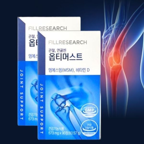 옵티머스트 2박스 <b>엠에스엠</b> MSM <b>필리서치</b> 관절 연골 뼈 483520