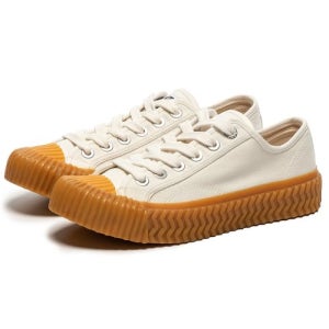 엑셀시오르 엑셀시오르 볼트로우 스팀화이트 검 캔버스 스니커즈 남녀공용