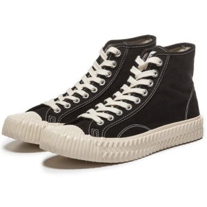 엑셀시오르 엑셀시오르 볼트하이 카본 블랙 캔버스 스니커즈 남녀공용