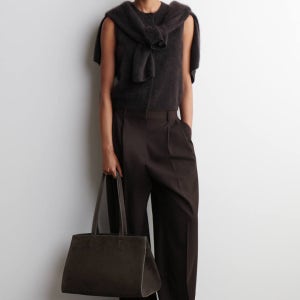 코스 GALLERY 토트백 - 스웨이드