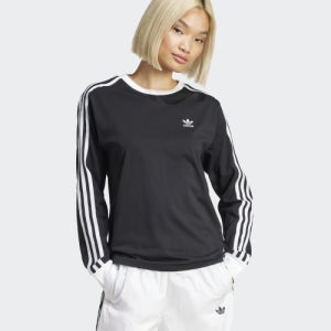 [아디다스] 3S 레귤러 긴팔 티 - 블랙 / JC5774 JC5774