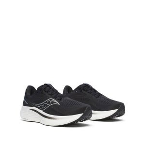 saucony 써코니 라이드18 와이드 남성용 러닝화 - BLACK WHITE S21001-100
