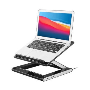엑토 노트북 쿨링 거치대 스탠드USB 4포트허브 NBS-07H
