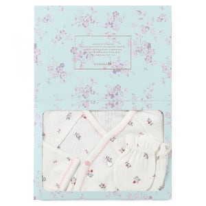 [롯데백화점] 밍크뮤 IV 봉봉아일렛배내가운 손싸개SET 35A7000102 35A70-001-02 00810 출산백일돌선물 LE1219818692