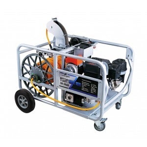 자동호스릴 분무기 4행정 공랭식엔진 7.5HP 에스엠무역 SM345AH