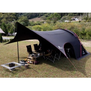 캠핑클럽 블랙 시그너스 브리즈 텐트 블랙