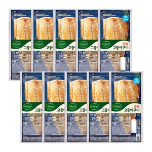 [씨제이제일제당] lTVl비비고 순살고등어구이 60G X 10개 (냉동)