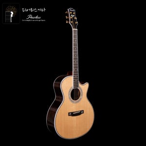 피어리스기타 PGAC-75 HERRINGBONE 로즈우드 올솔리드 어쿠스틱 기타
