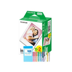 후지인스탁스 미니필름 2팩(20장)+선물 /즉석카메라 필름