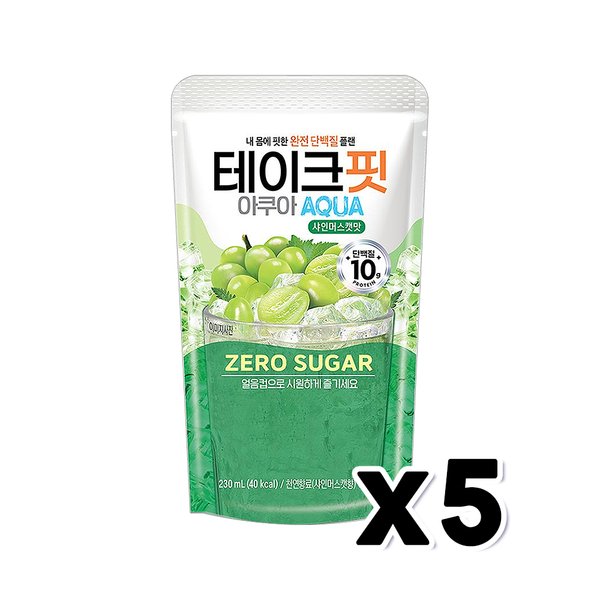 테이크핏 아쿠아 샤인머스캣맛 제품 이미지