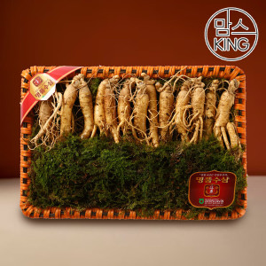 강원인삼농협 맘스킹 강원인삼농협 6년근 수삼 선물세트 5호(중편) 1kg(11-12편)