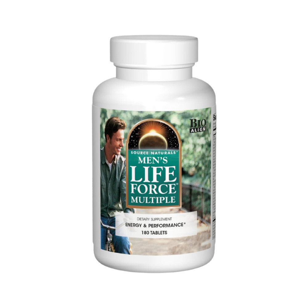 소스내추럴스 소스내츄럴스 <b>맨즈 라이프 포스 멀티플</b> 종합 비타민 180정