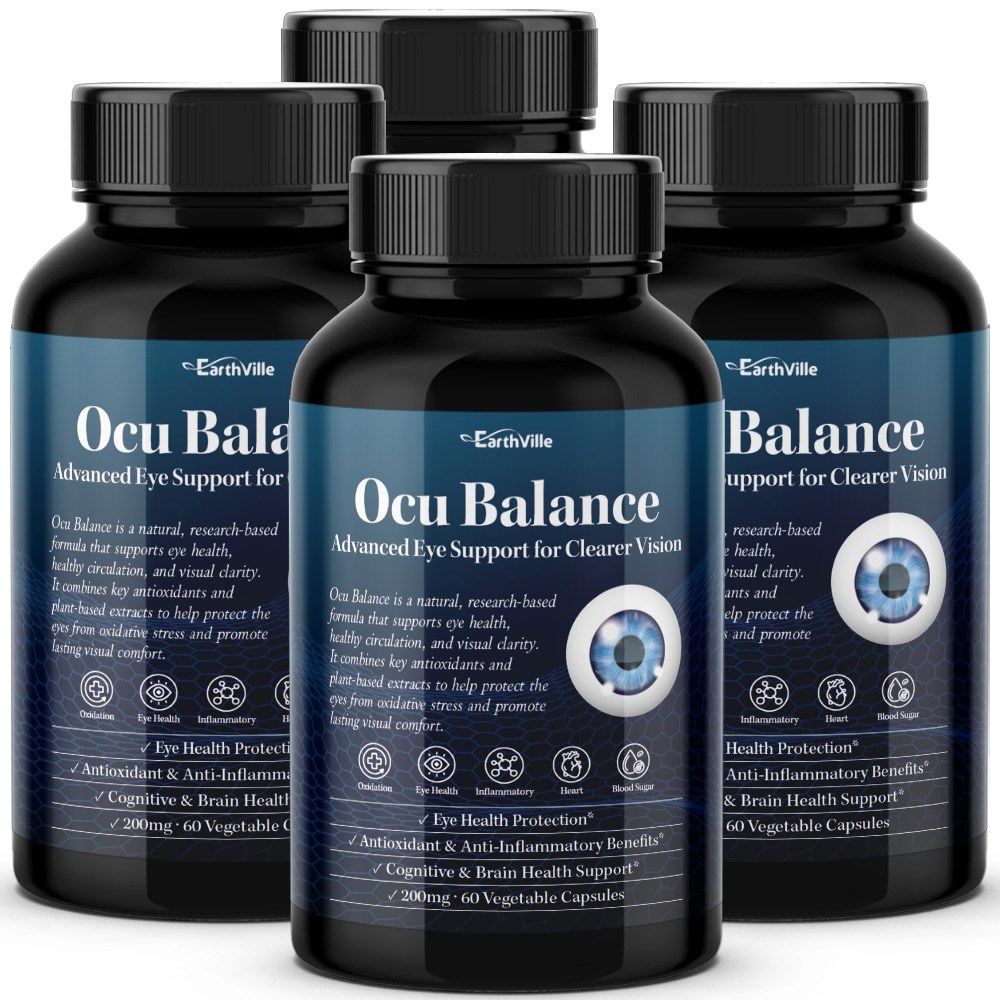 어스빌 <b>오큐밸런스</b> 빌베리 루테인 NMN 지아잔틴 60캡슐  4개  60정