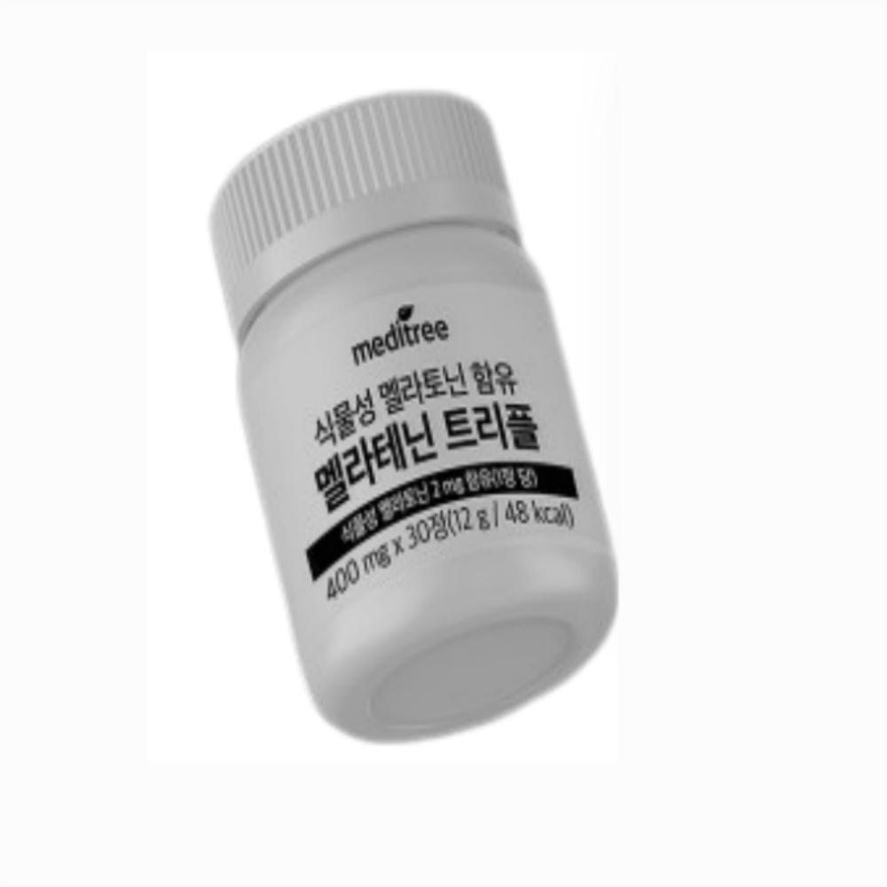 <b>씨너지아이앤티</b> 메디트리 식물성 멜라토닌 함유 멜라테닌 트리플  10개  12g
