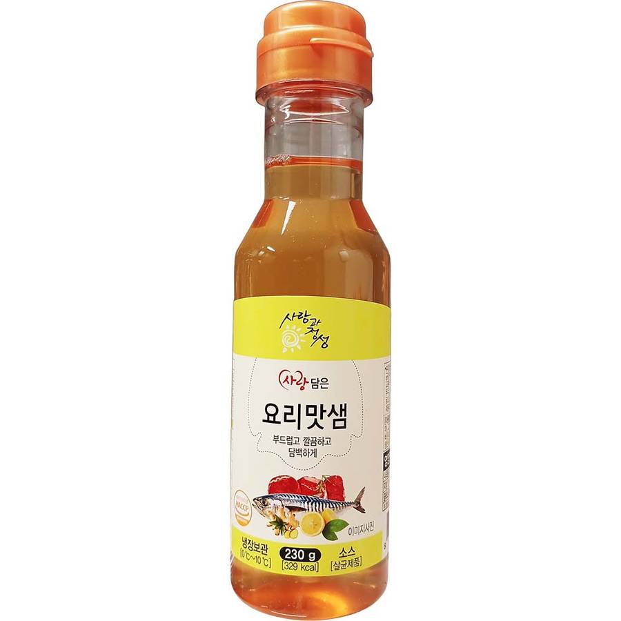 사랑과정성 사랑담은 요리맛샘 성분 분석