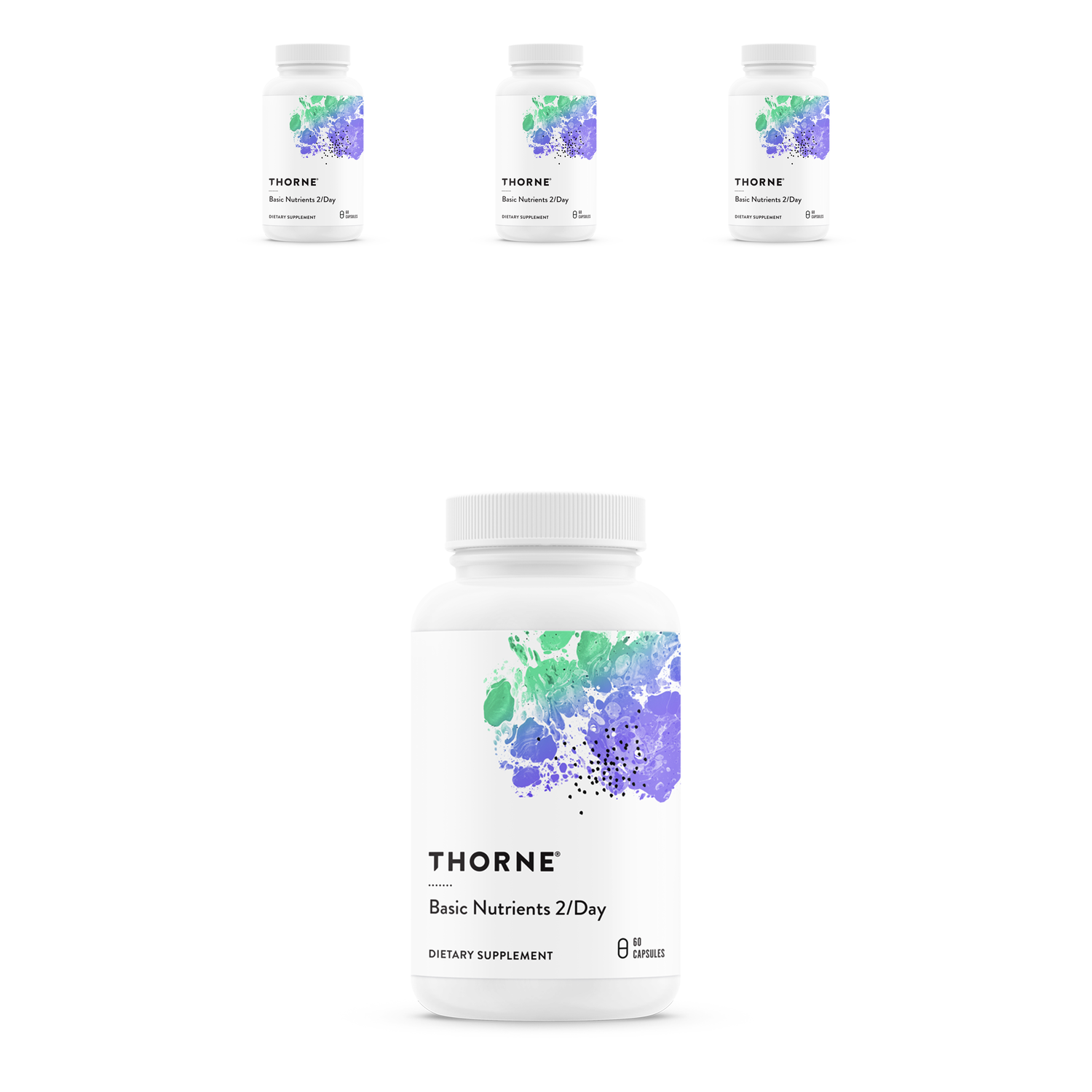 쏜리서치 베이직 <b>뉴트리언트</b> 투퍼데이 소프트젤 캡슐  60정  4개