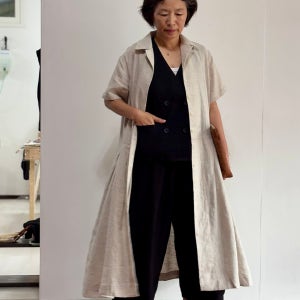 린넨 반팔원피스, 산비탈플러스