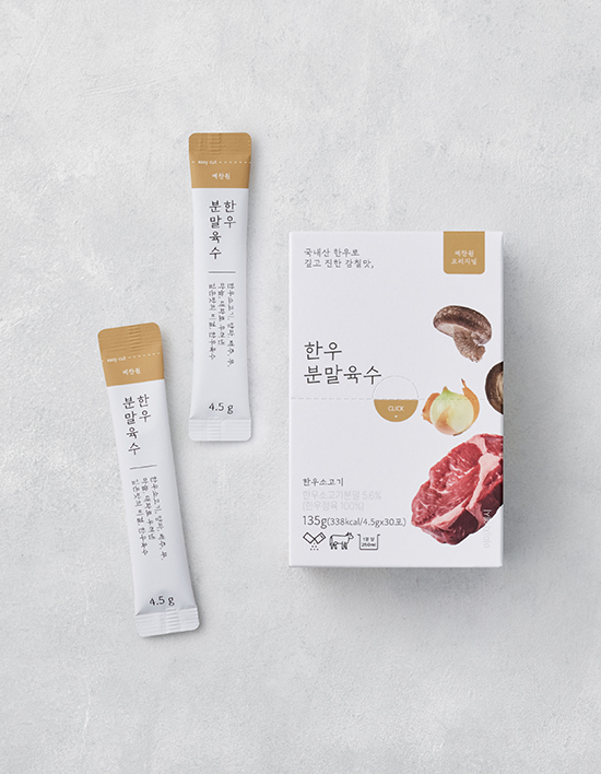 예찬원 오리지널 한우분말육수 제품 이미지