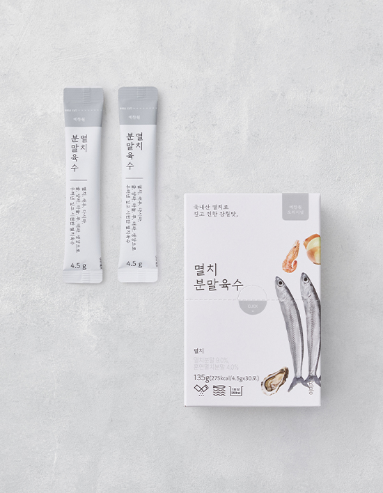 예찬원 오리지널 멸치분말육수 제품 이미지
