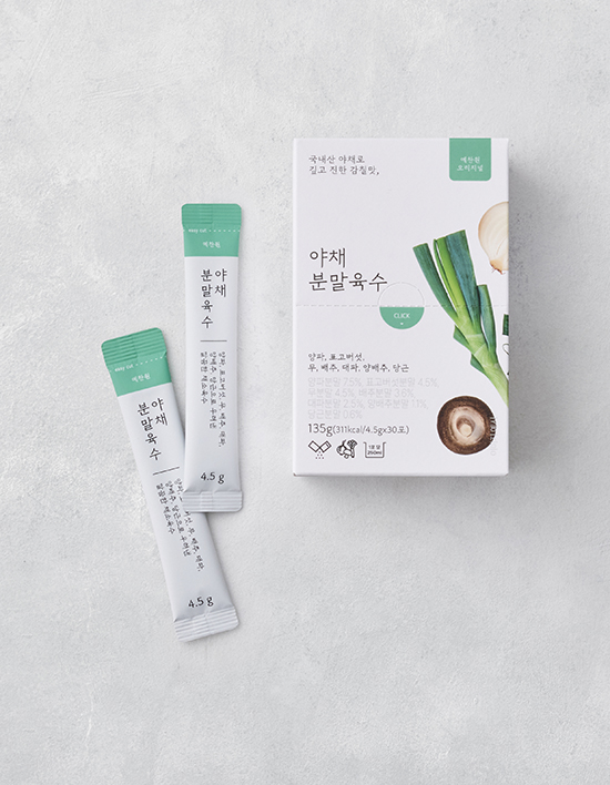 예찬원 오리지널 야채분말육수 제품 이미지