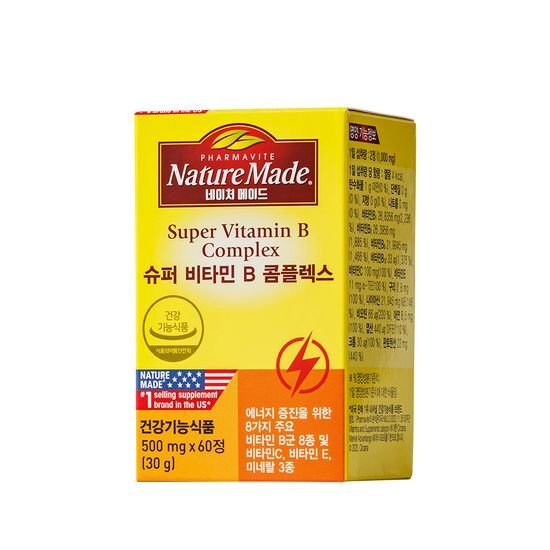 네이처메이드 슈퍼 비타민 B 콤플렉스 60정 (1개월분)