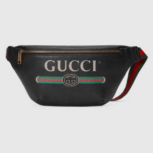 GUCCI 구찌 프린트 스몰 벨트백