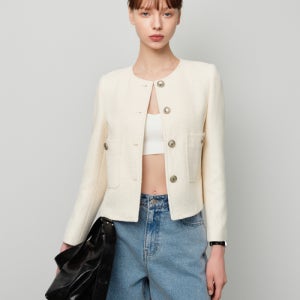 [룩캐스트] 베카 트위드 자켓 / BECCA TWEED JACKET_6colors 21FWMJK002