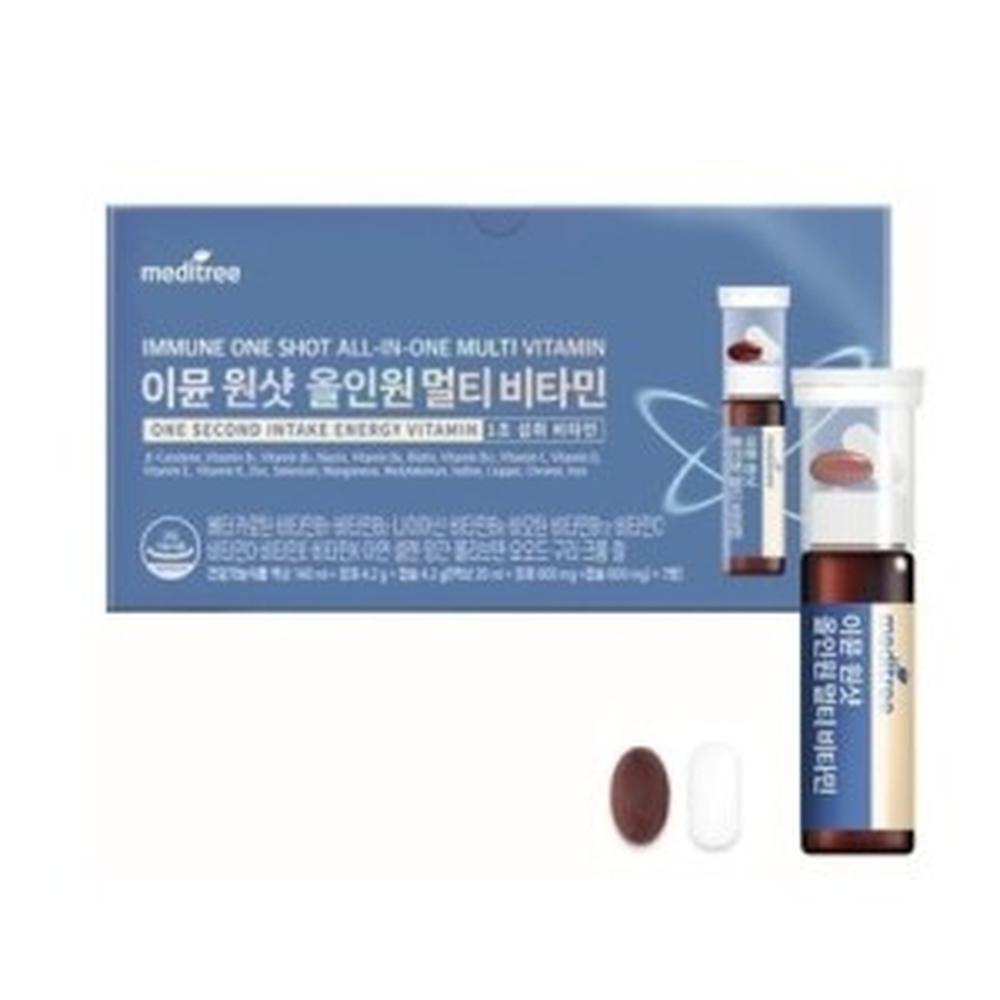 <b>씨너지아이앤티</b> 메디트리 이뮨 원샷 올인원 멀티 비타민  7회분  4개