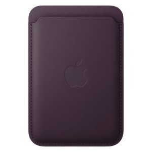 Apple 정품 2024 아이폰 맥세이프형 파인우븐 카드지갑  블랙베리  1개 MA7A4FE/A