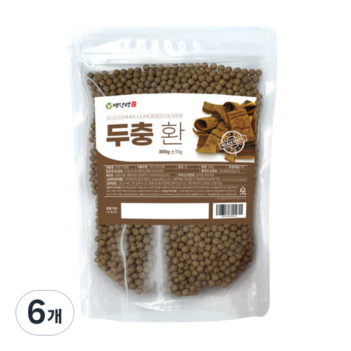 백장생 토종 두충환  6개  300g
