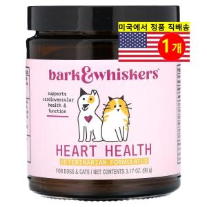 <b>Dr. Mercola</b> 강아지 고양이용 <b>심혈관</b> 심장 기능 건강 괸리 보충제 90g