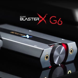 크리에이티브 사운드 블라스터X G6 USB 사운드카드