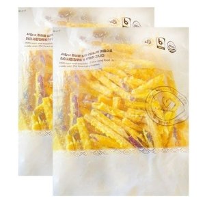 국내산 고구마스틱 1kg x 2개 고구마튀김