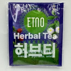 북유럽 허브티 ETNO 벨벳페파민트 블렌딩1.5g티백1개