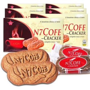 6박스(198봉) 엔세븐 코페크래커 쿠키 간식 과자 수입과자 시나몬