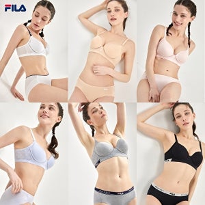 [휠라] FILA 365 에어핏 테크 브라팬티 패키지