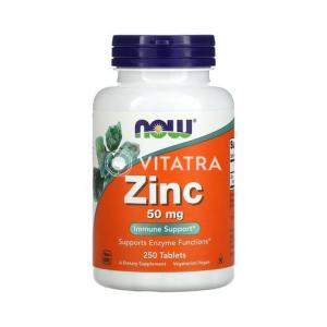 2개 Now Foods 나우푸드 <b>아연</b> 50mg 250정