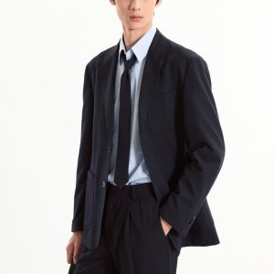 [티엔지티] Wool Blended Comfort Jacket (Dark Navy) TNJA5F100N2