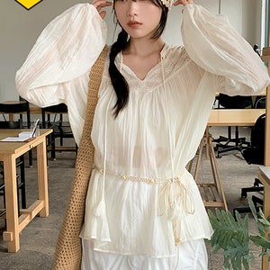 에스닉가든블라우스