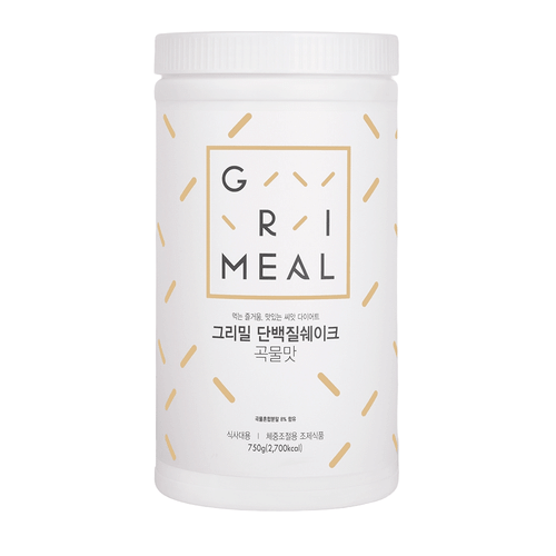 <b>그리밀 단백질</b>쉐이크 곡물맛 750g