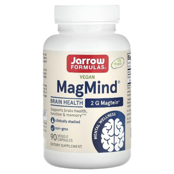 자로우 포뮬라 Vegan <b>MagMind</b> 144mg 베지 캡슐 90정